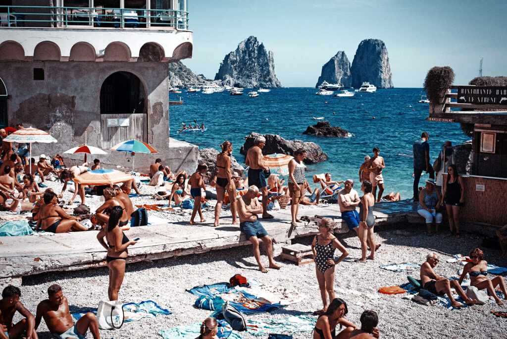 Capri Beach Day